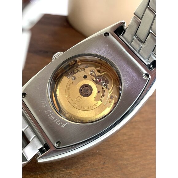 Montres Allison Men's Watch Swiss Automatic Diamond Silver Dial Limited Edition - Picture 5 of 12